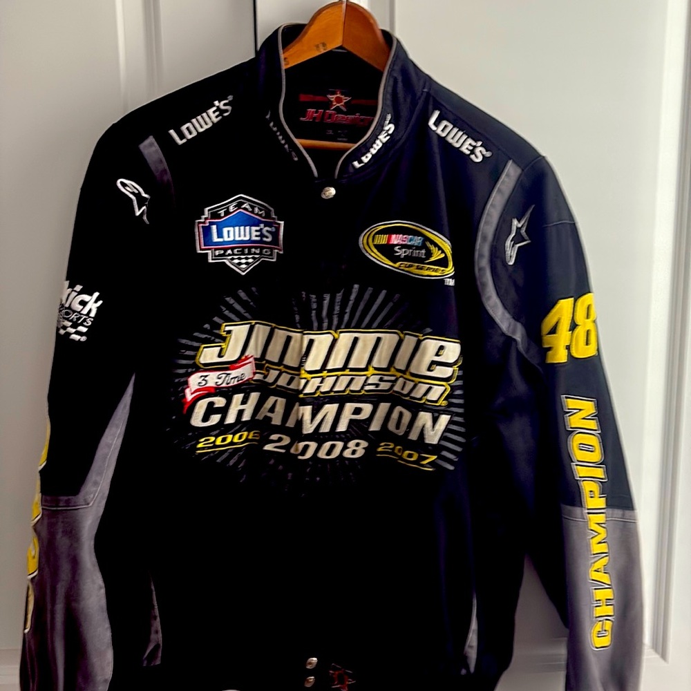 Jimmie Johnson NASCAR Sprint Cup Champion Jacket 2XL